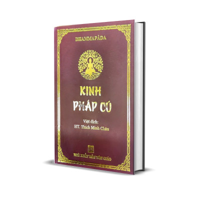 Kinh pháp cú  - khổ 8x11cm- tặng kèm bọc sách