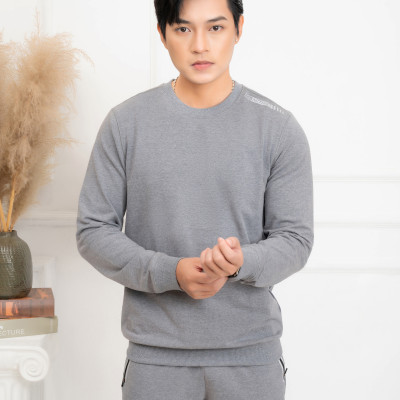 Bộ nỉ nam Aligro màu xám BN6