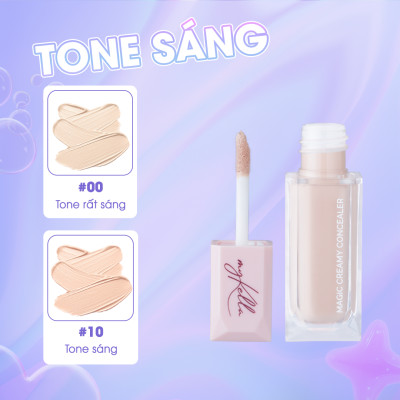 Kem Che Khuyết Điểm myKella Che Phủ Hoàn Hảo, Phù Hợp Với Mọi Loại Da - Magic Creamy Concealer 5ml