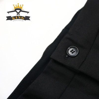 Quần tây nam quần âu nam đen KING hàn quốc cho công sở học sinh giá rẻ vải mịn thoáng mát Q04