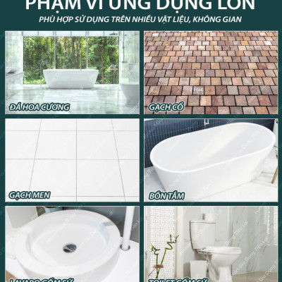 Dung Dịch Làm Sạch Vết Xước Sàn Gạch Men Lát Nền Nhà LKB 260ml Tẩy Mạnh Mẽ Hiệu Quả Tiện Lợi