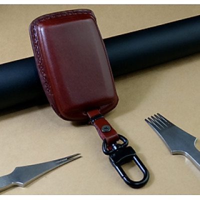 Bao da ép phom Handmade chìa khóa xe ô tô Mazda 3 2021, CX3, CX5 loại 2,3,4 nút bấm da bò thât giá tận xưởng (có bán sỉ) - hàng chính hãng