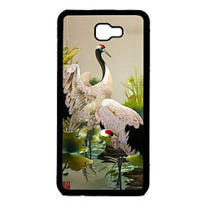 Ốp lưng cho Samsung Galaxy J7 Prime mẫu CON Hạc 1 - Hàng chính hãng