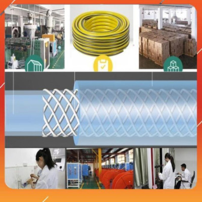 Vòi Xịt️Evoucher Bộ dây vòi xịt nước rửa xe, tưới cây , tăng áp 3 lần, loại 7m, 10m 206622-5 cút sập+  khăn phượt