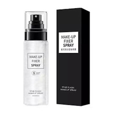 Xịt nhũ khóa nền trang điểm cố định lớp make up Star Flash Spray 8 Hours