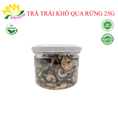 TRÀ TRÁI KHỔ QUA RỪNG HŨ 25G - HƯƠNG SEN VIỆT