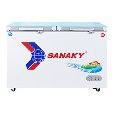 TỦ ĐÔNG MÁT SANAKY 300 LÍT VH-4099W2KD ĐỒNG (R600A) (KÍNH CƯỜNG LỰC) - HÀNG CHÍNH HÃNG