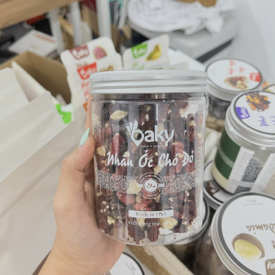 Nhân Óc Chó Đỏ Oaky 350gram (Size Lớn) - Nhập Khẩu Mỹ, Ăn Kiêng Healthy, Giàu Omega 3-6-9