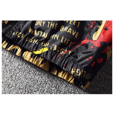 Áo khoác dù lót lưới in họa tiết thời trang SITAKI cao cấp AKD39