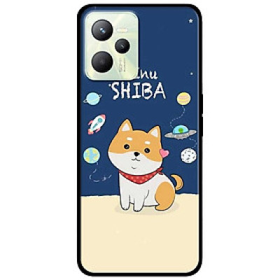 Ốp lưng dành cho Realme C35 - Realme Narzo 50A Prime mẫu Shiba Vũ Trụ