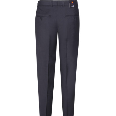 Quần tây nam không ply ống ôm đen Khatoco Q1M528S0-CNMA046-2411-0