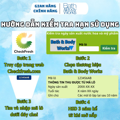 Body Mist Bath And Body Works Nam Nữ Chính Hãng You’re The One, Xịt Thơm Body Toàn Thân Hương Nước Hoa 236ml