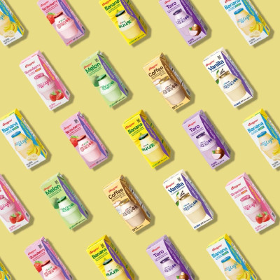 Thùng 24 hộp Sữa chuối ít đường 200ml nhãn hiệu Binggrae