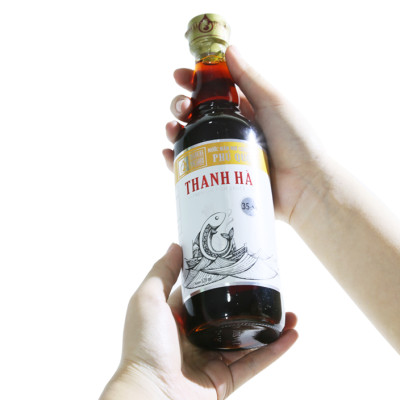 Nước mắm nhĩ chánh hiệu Phú Quốc Thanh Hà 35N - 520ml