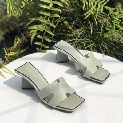 Guốc nữ 5 phân chữ H hot trend trẻ trung năng động 21421