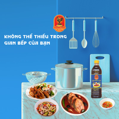 Nước mắm cá cơm Hương Phú 12 độ đạm 1000ML