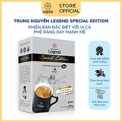 Combo 2 Hộp Cà Phê Trung Nguyên Legend Special Edition – Hộp 18 Gói – Cà Phê Hòa Tan Đậm Đà, Pha Nóng Đá Đều Ngon