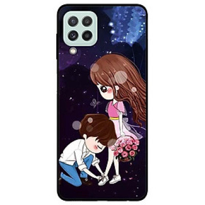 Ốp lưng dành cho Samsung A22 - Samsung S21 FE mẫu Cô Gái Cầm Hoa Anime