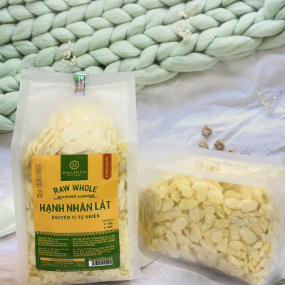 Hạnh Nhân Lát Mỹ - Hạt hạnh nhân cắt lát làm bánh, làm sữa hạt