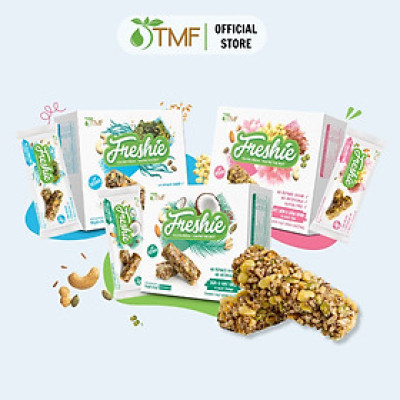 3 hộp 3 vị thanh hạt dinh dưỡng Freshie thuần thực vật không chiên dầuTÂM MINH FOODS