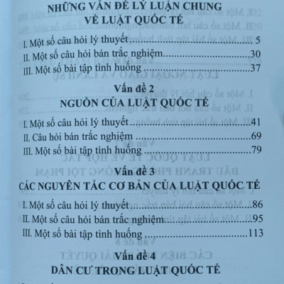 Hướng dẫn môn học công pháp quốc tế (tái bản năm 2023)