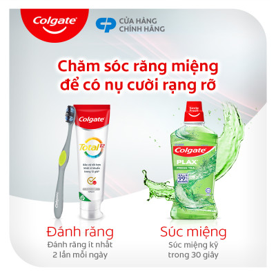 Bộ đôi bàn chải 360 Charcoal xoắn kép