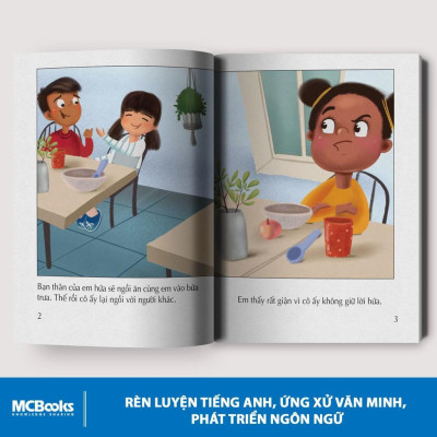 Sách - Giỏi Tiếng Anh - Vui Ứng Xử - Feeling- Angry - MCBooks