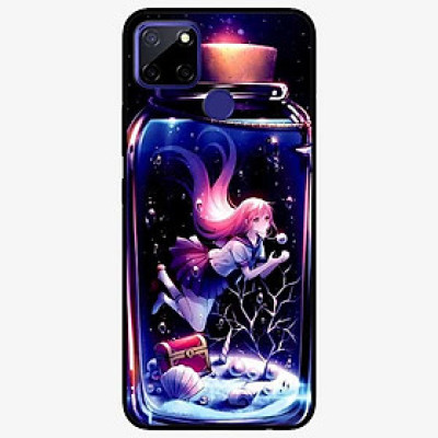 Ốp lưng dành cho Realme C12 mẫu Cô Gái Trong Lọ