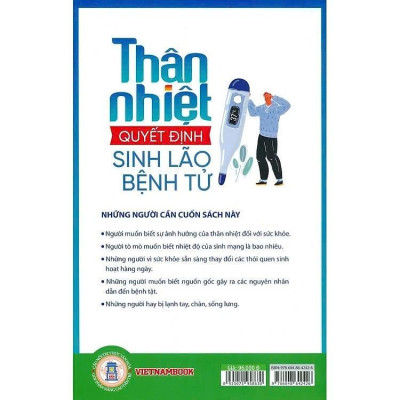 Sách - Thân Nhiệt Quyết Định Sinh Lão Bệnh Tử - Nguyễn Văn Nam & Nguyễn Thị Bích Hồng - VIETNAMBOOK