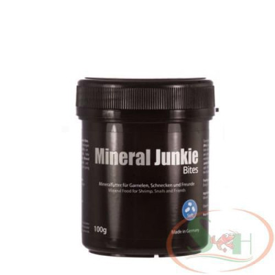 Thức ăn tép GlasGarten Mineral Junkie Bites bổ sung khoáng lột vỏ tôm tép ốc cảnh