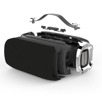 Loa ngoài trời Không dây di động không thấm nước Bluetooth 4.2 1200mAh 6W TF HOPESTAR H36