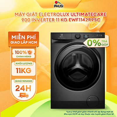 Máy giặt Electrolux UltimateCare 900 Inverter 11 kg EWF1142R9SC - HÀNG CHÍNH HÃNG - CHỈ GIAO HCM
