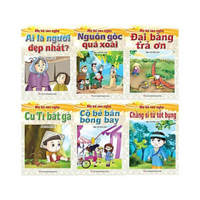 Sách - Mẹ Kể Con Nghe 2 - Trọn Bộ 6 Cuốn - Khang Việt Book
