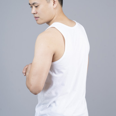 áo ba lỗ nam, áo 3 lỗ nam sợi cotton Organic mềm mịn siêu thoáng mát thấm hút mồ hôi JAMANO