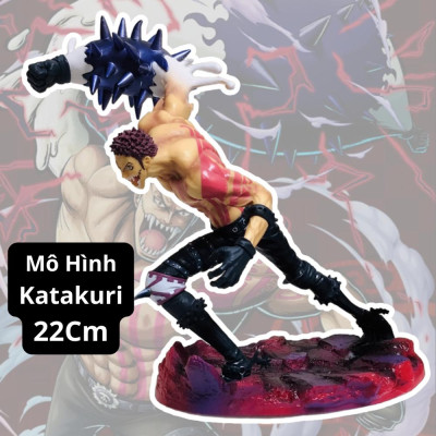 Mô Hình Katakuri Tư Thế Chiến Đấu 22cm Mô hình One Piece Cao Cấp, Figure Mô Hình Anmie One Piece Luffy Vua Hải Tặc