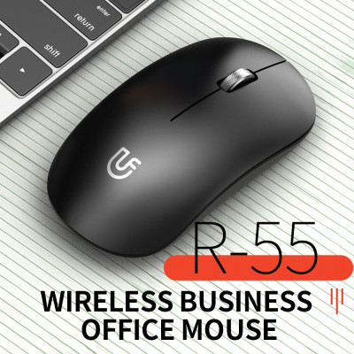  Chuột không dây uFound R-55 2.4G 1200DPI phù hợp với hộ gia đình, văn phòng