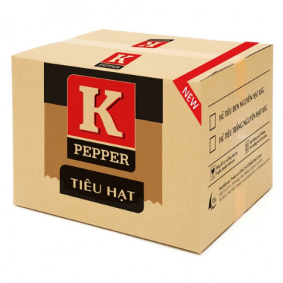 Tiêu Đen Hạt K Pepper (85g / Hũ)