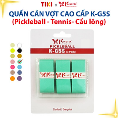 Quấn Cán Vợt KINGTEK K-G5S | Overgrip Cao Cấp Cho Pickleball  / Cầu Lông / Tennis | Êm Tay – Chống Trượt – Hút Mồ Hôi -