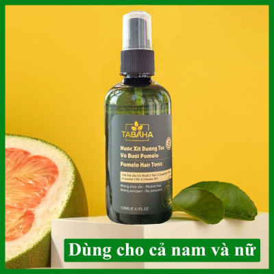 Combo Cà phê làm sạch da chết Tây Nguyên Tabaha 250ml + Nước xịt dưỡng tóc tinh dầu bưởi Tabaha 120ml