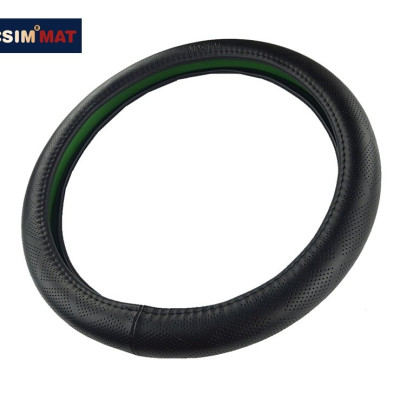 Bọc vô lăng cao cấp Macsim mã L632 chất liệu da thật- Khâu tay thủ công