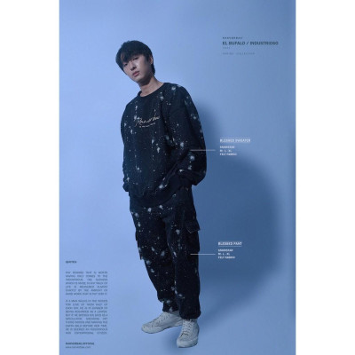 Quần Dài Thun RANV RBAE BLESSED Đen