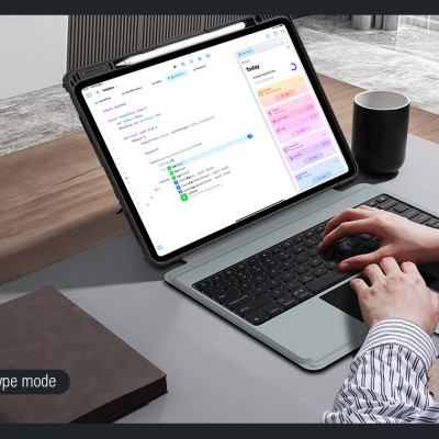 Bao Da Kèm Bàn Phím Nillkin Bumper Combo Case Keyboard cho iPad Pro 11 inch & iPad Pro 13 inch M4 2024 - Hàng Chính Hãng