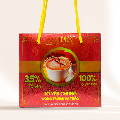 Yến Chưng Đông Trùng Hạ Thảo DT NEST - Lốc 6 hũ - Giàu dinh dưỡng