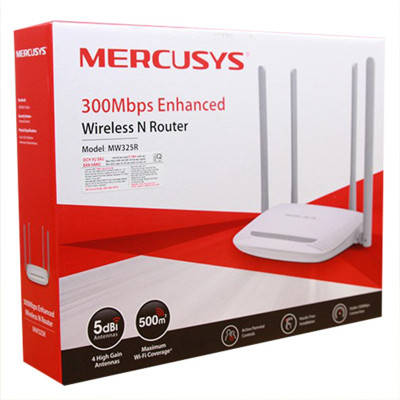 Bộ Phát Wifi Mercusys MW325R Chuẩn N 300Mbps - Hàng Chính Hãng