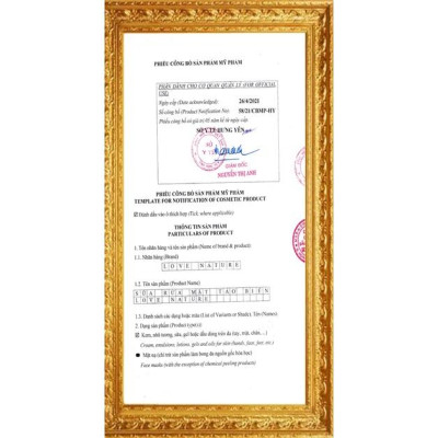 Combo Sữa Rửa Mặt Love Nature 50ML + Serum Tảo Biển Love Nature 15ML