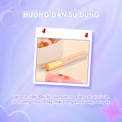 Nước Hoa Lăn myKella 10ml Tỏa Hương Quyến Rũ, Lưu Hương Suốt Ngày Dài