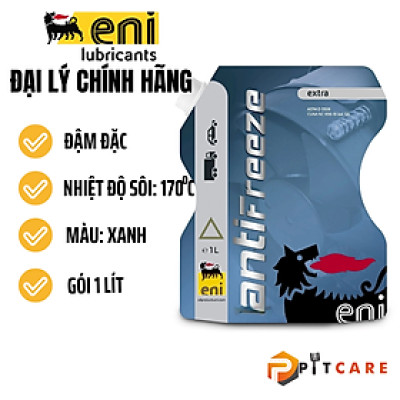Nước Mát Eni Extra đậm đặc Màu Xanh Túi 1 Lít