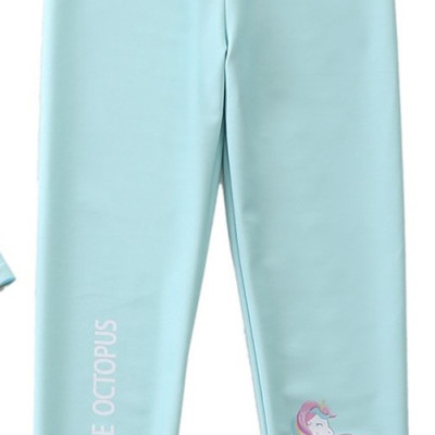 Bộ đồ bơi bé gái quần áo dài chống nắng gồm 3 chi tiết ( quần dài + quần đùi + áo dài tay )