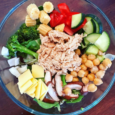 [Chay] Cá Ngừ Chay Xắt Lát Ngâm Muối 180g - Nhập Khẩu Từ Philippines