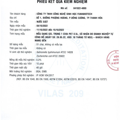 [Can 10L] Nước giặt xả hữu cơ enzyme sinh học dứa Fuwa3e 10L - giạt đồ nhỏ, đò trẻ em